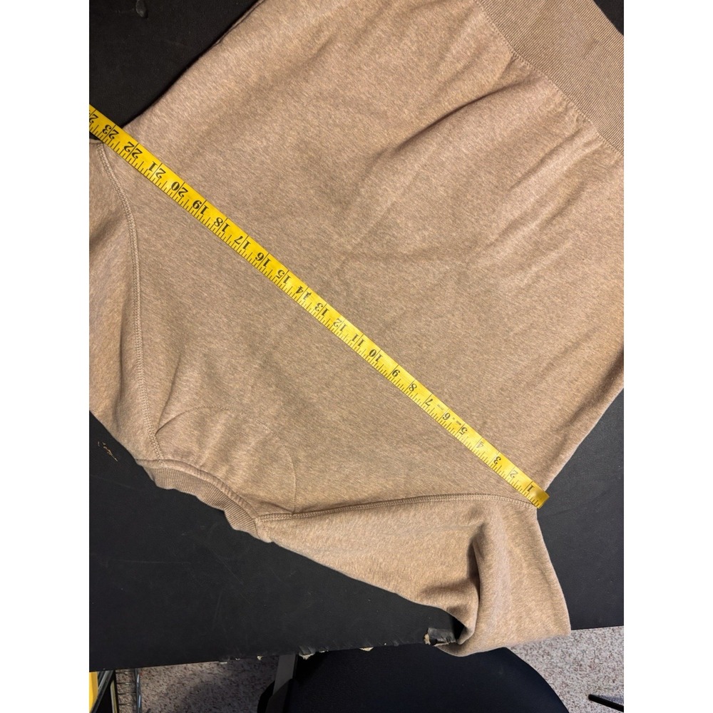 ARIAT Rebar Workman Washed Sweatshirt Ladies Large Zip Pocket Brown Size Large - Picture 8 of 9